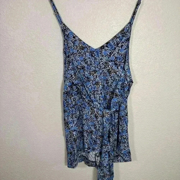 NWOT TopShop Blue Floral Romper - Picture 6 of 9
